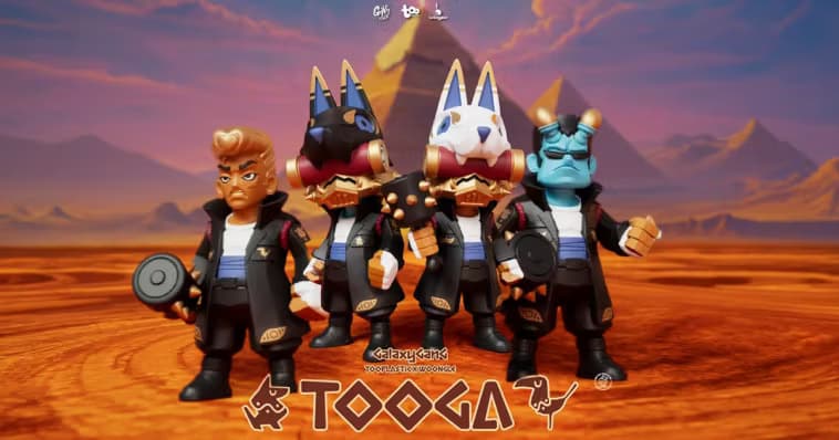 Woongle x GALAXY GANG x Tooplastic Presents TOOGA
